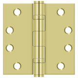 Deltana S44HDBB 4" x 4" Square Corner Ball Bearing Door Hinge