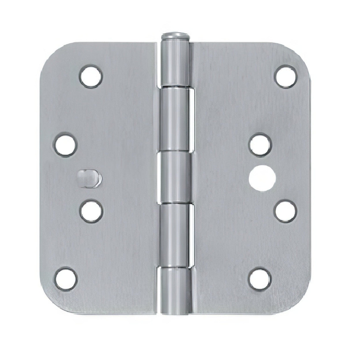 Deltana S44R5 4" x 4" x 5/8" Security Radius Steel Door Hinge