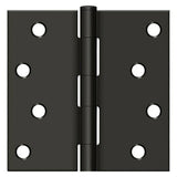 Deltana S44U-R 4" x 4" Square Corner Door Hinge