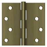 Deltana S44U-R 4" x 4" Square Corner Door Hinge