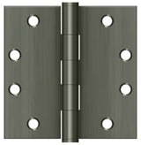 Deltana S45U 4-1/2" x 4-1/2" Square Corner Door Hinge
