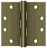 Deltana S45U 4-1/2" x 4-1/2" Square Corner Door Hinge
