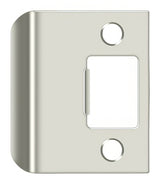 Deltana SPE200U 2" x 2-1/4" Extended Lip Strike Plate
